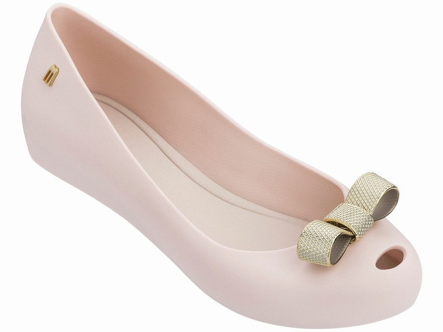 Bailarinas Melissa Ultragirl Chrome Tie Mujer - Blancas - Argentina NLK-480269